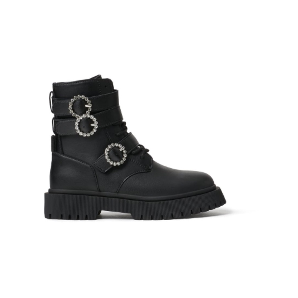 Zara combat boot